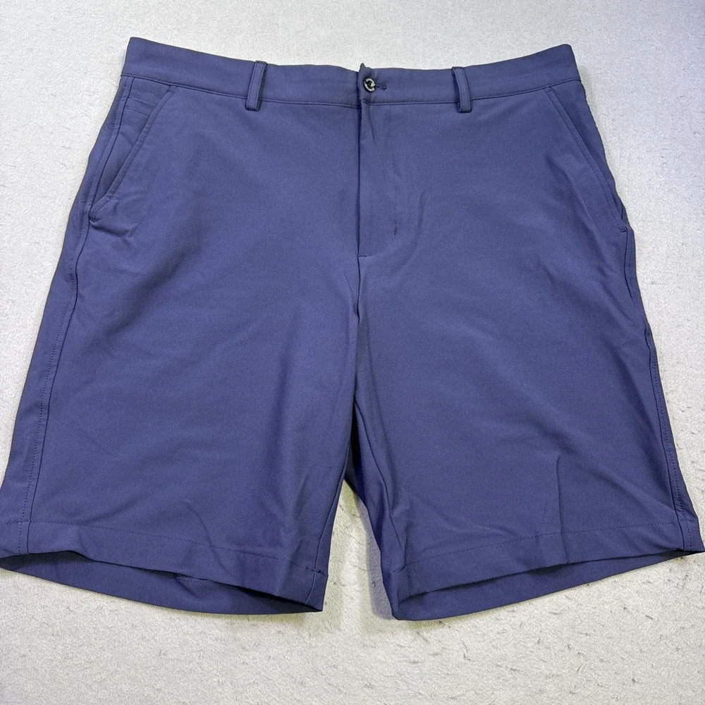 Dunning Golf Shorts Mens 36 NAVY Casual Performance Stretch Outdoors